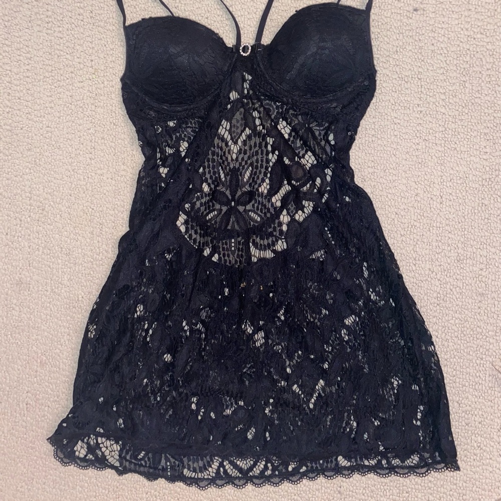 Black Slip Dress